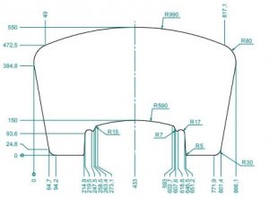 Golvskydd glas c750+710, kort