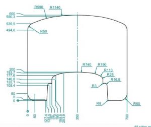 Golvskydd glas c800 + 820t, kort.