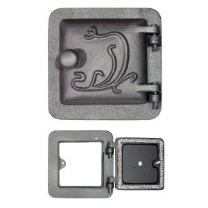 Sotlucka låsbar Nr:1 med ornament (125x125mm)