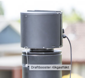 Draftbooster Svart