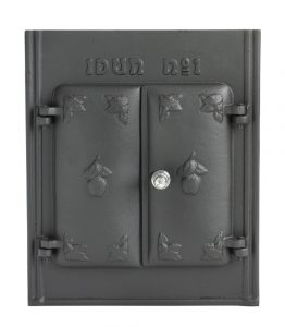 Varmugnsluckor kompl Idun Nr:1 V+H