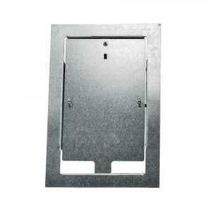 Spjäll (imventil) Inmurningsmått