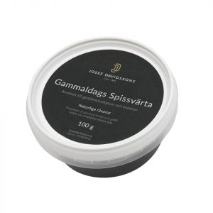 Spissvärta Burk svart