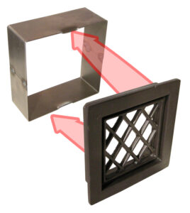 Inmurningsram Nr:3 (144x144mm)