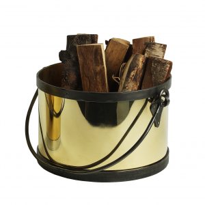 Vedgryta smide Mässing dia 45 cm