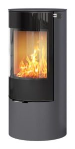Rais Viva 100 L Glaslucka Platina, bakansluten, classic topp