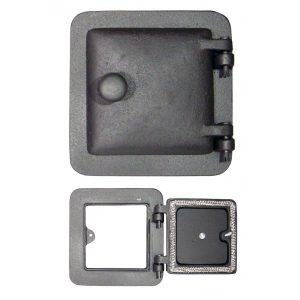 Sotlucka låsbar Nr:1 (125x125mm), utan ornament