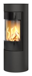 Rais Viva 120 L Gas Glaslucka svart, toppansluten, classic topp, propan