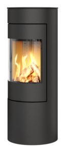 Rais Viva 120 L Gas Stållucka svart, toppansluten, classic topp, propan