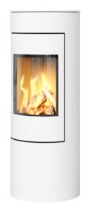 Rais Viva 120 L Gas Stållucka vit, toppansluten, classic topp, propan