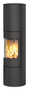 Rais Viva 160 L Gas Stållucka svart, toppansluten, classic topp, propan
