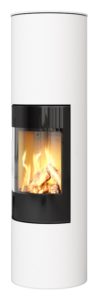 Rais Viva 160 L Gas Glaslucka vit, bakansluten, classic topp, propan