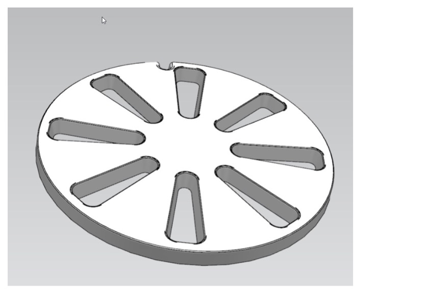 Rostertallrik Contura