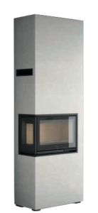 Contura i8 G COSI hög, glas på 2 sidor, vänster