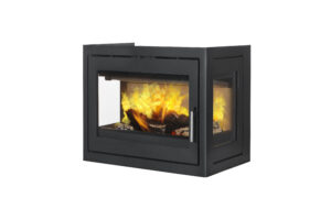 Meteor Jupiter 550 XL med fast glas på två sidor, svart eller grå.