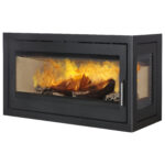 Meteor Jupiter 550 XXL med fast glas höger sida, svart eller grå.