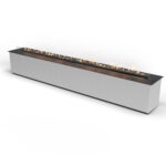 Planika Bioetanolbrännare FLA 4+ L=1990 Black