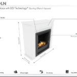Fyndvara i Uppsala Etanol kamin Planika Lincoln - Bild 2