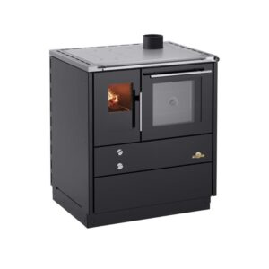 Heimdall 790 Vedspis toppansluten SVART