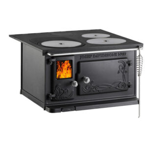 JD 27 vedspis med kokplattor