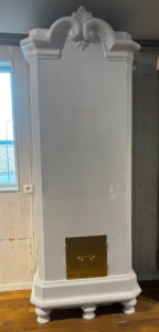 STF025 Flat kakelugn nationalromatik