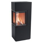 Contura 420 glas vänster sida, ljus thermotte