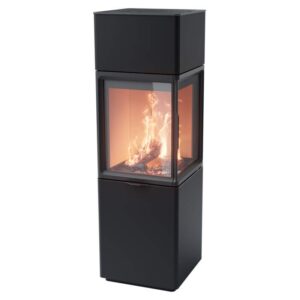 Contura 410 glas vänster sida, ljus thermotte